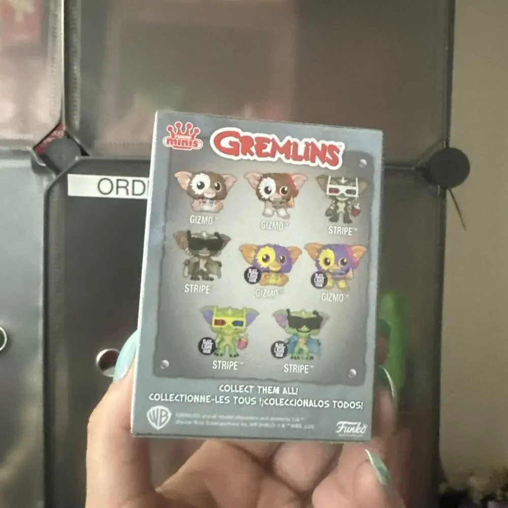 Funko Gremlins Exclusive Black Light Glow Stripe Vinyl Mini Figure Brand New